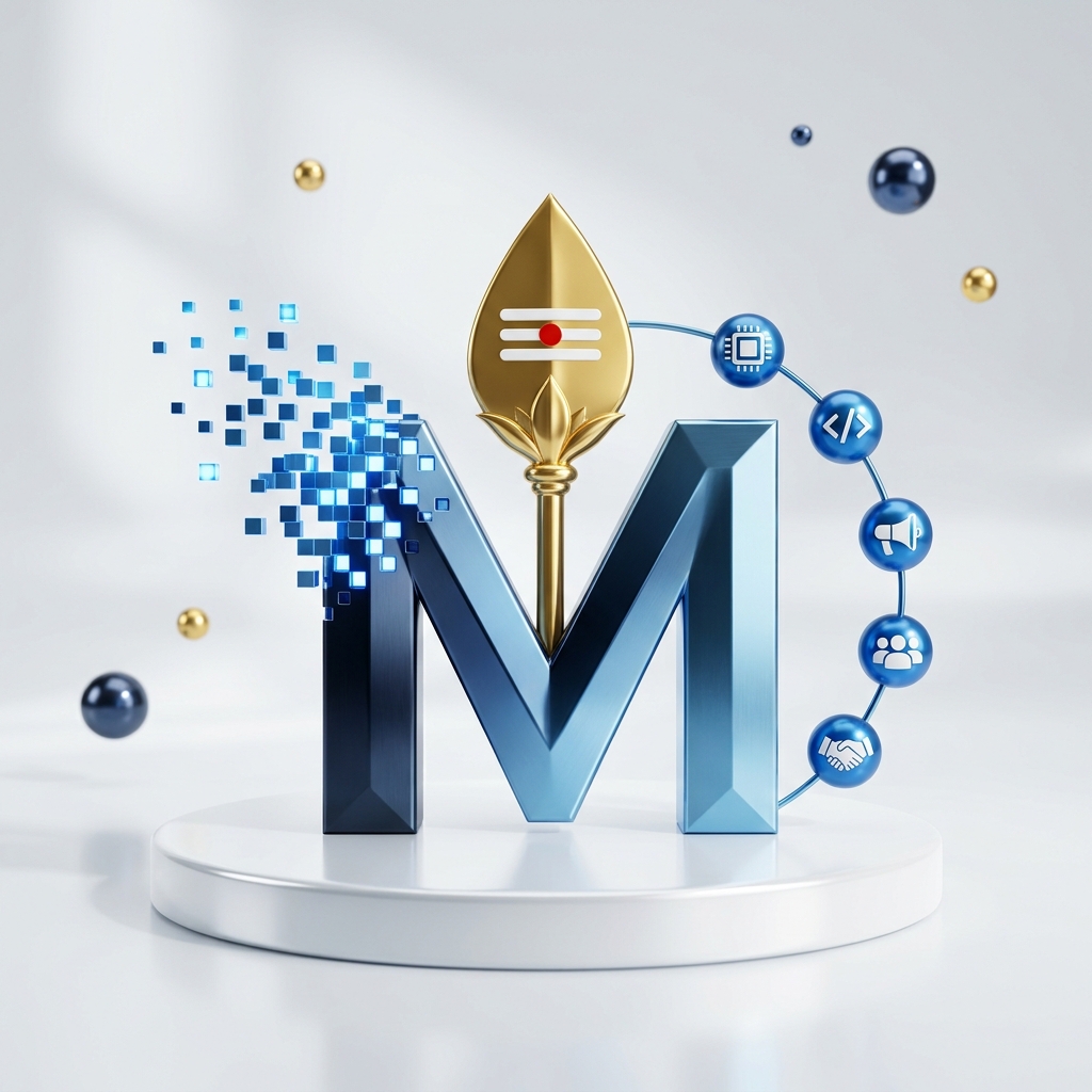 Muruga.net 3D Brand Logo